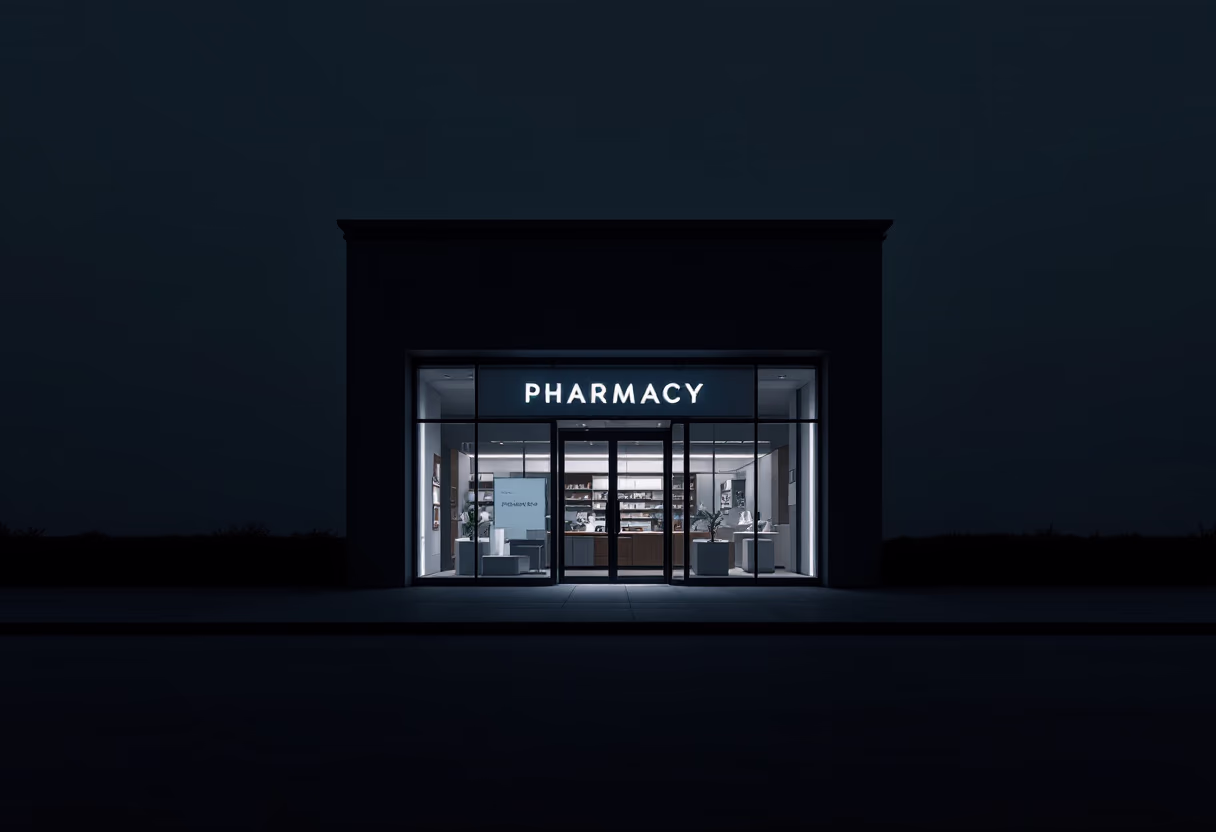 image of pharmacy building