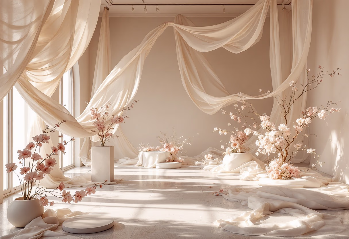 image of art exhibition space (for an art gallery)
