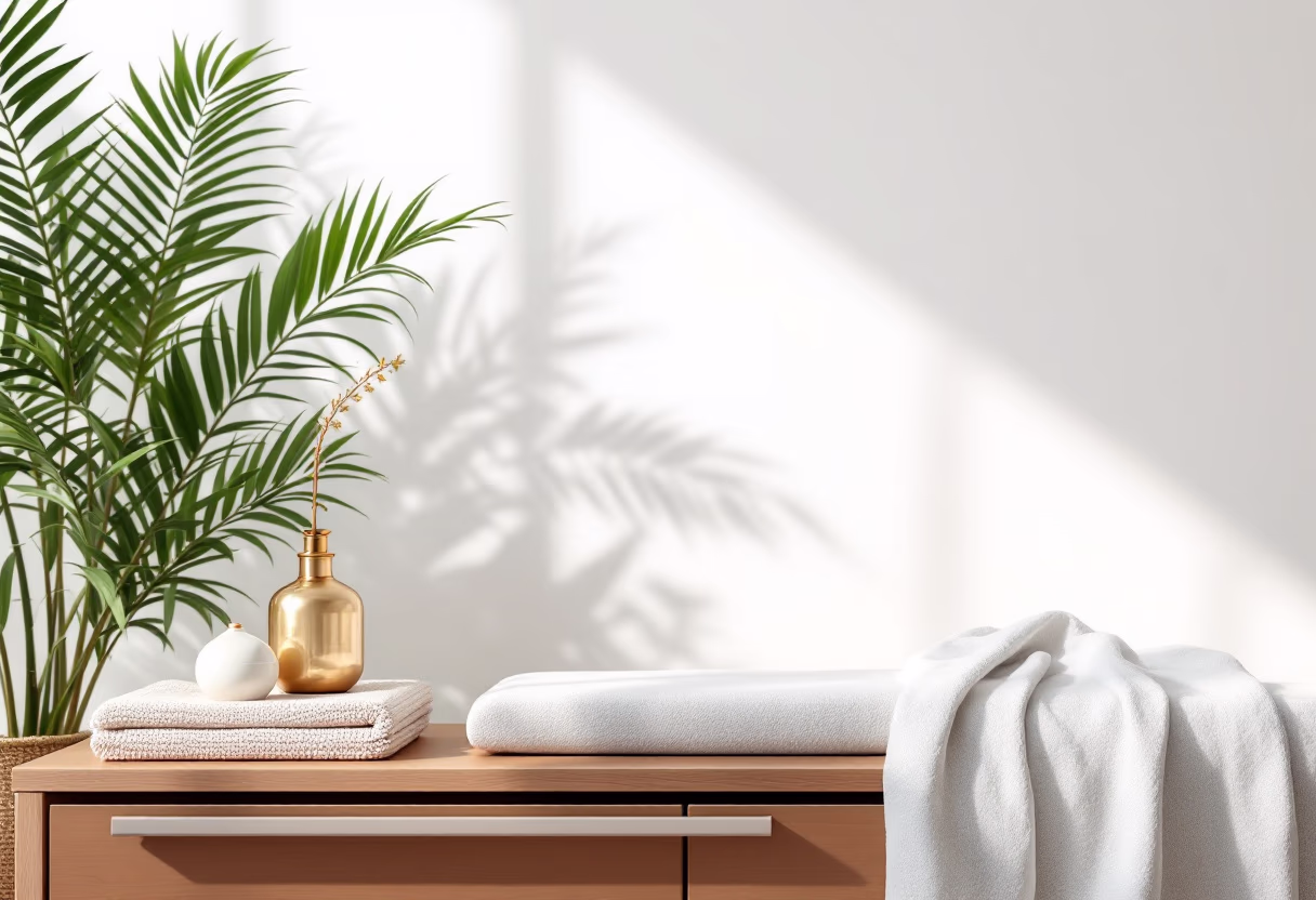 [background image] image of a serene clinic environment (for an acupuncturist)