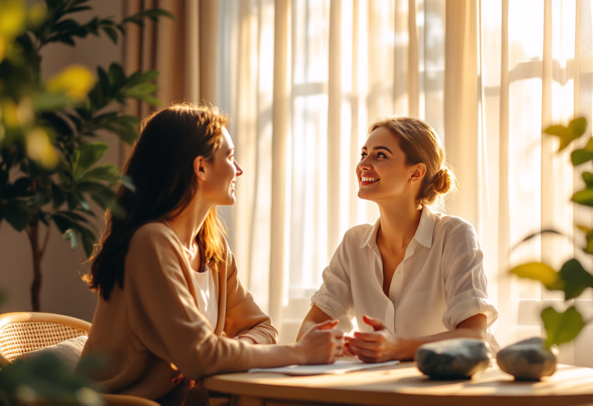 image of consulting session