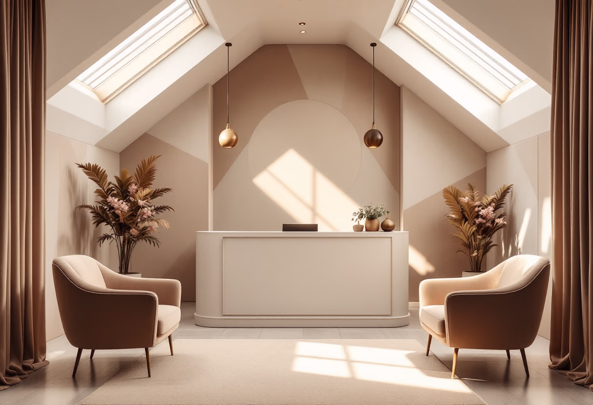 image of membership signup area (for a gym)