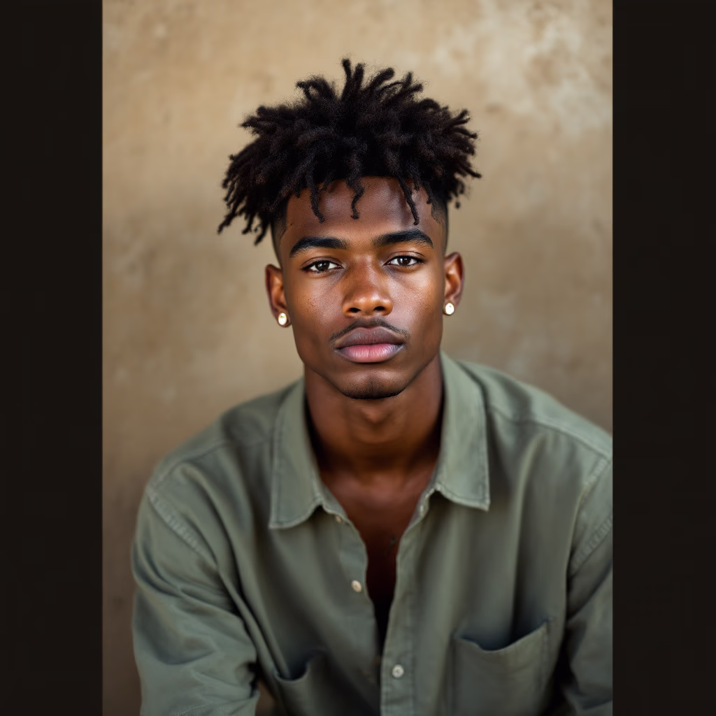 [headshot] image of customer (for a musician & band)