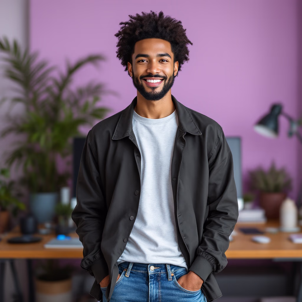 [team] image of team member (tech gadgets store)