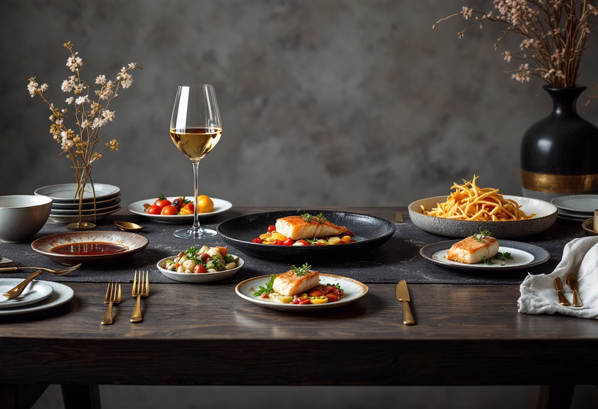 [background image] image of dining experience (for a seafood restaurant)