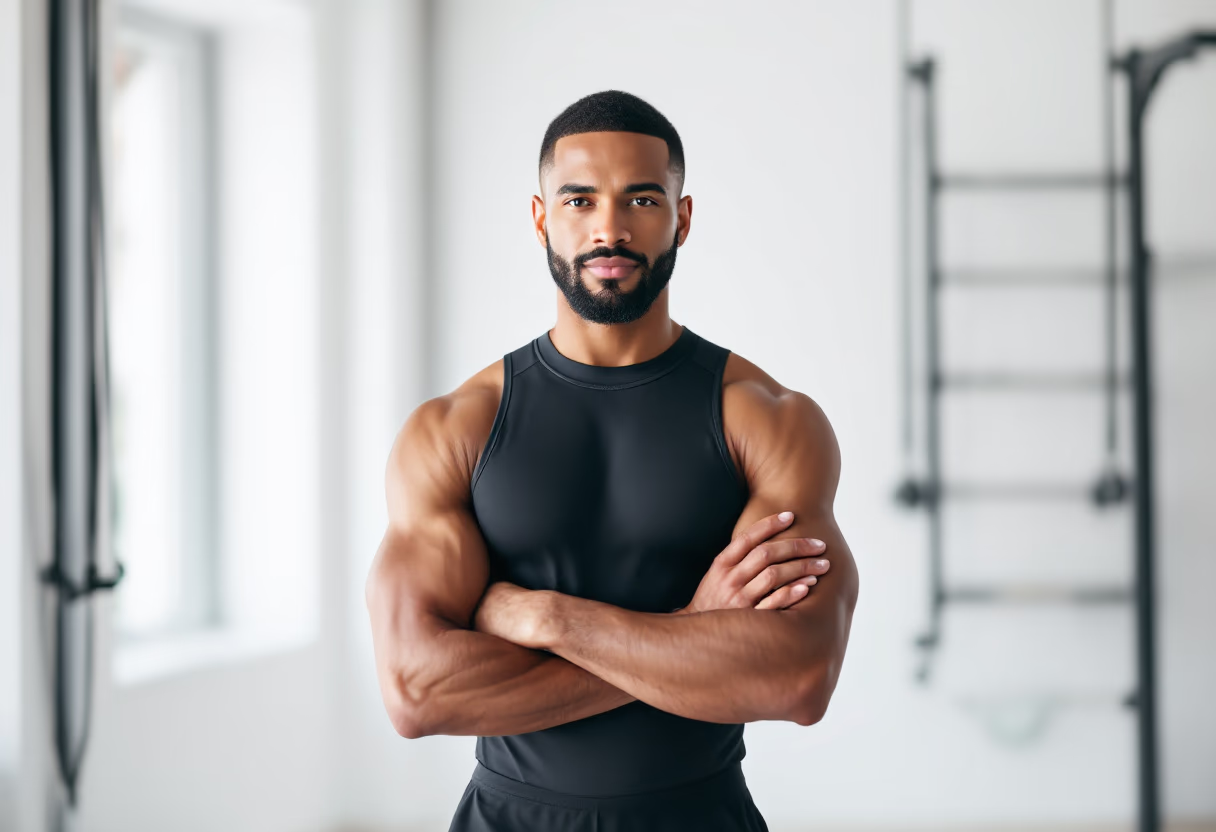 image of potential trainer candidate (for a gym)