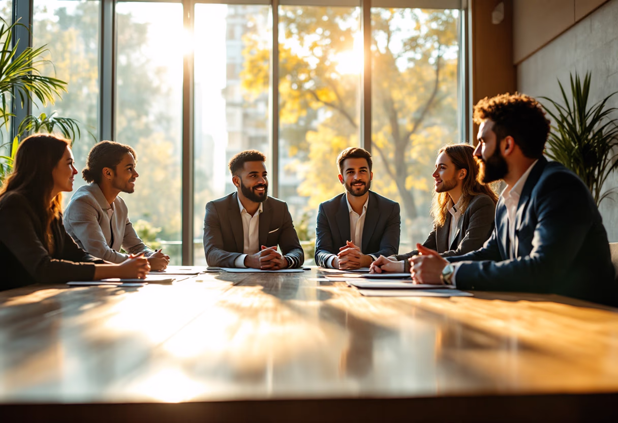 image of expert panel discussing blockchain