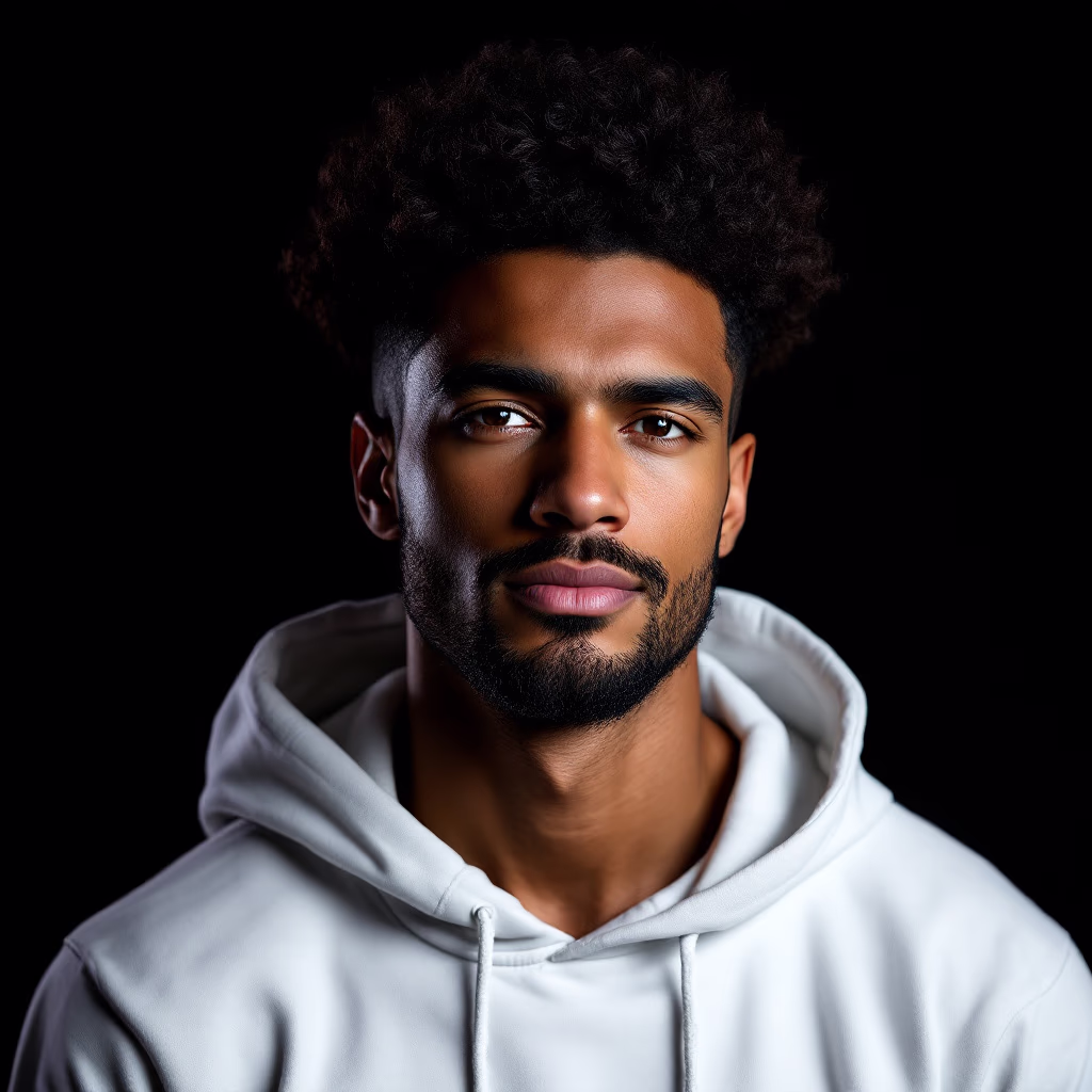 [headshot] image of customer (for a courier & delivery service)