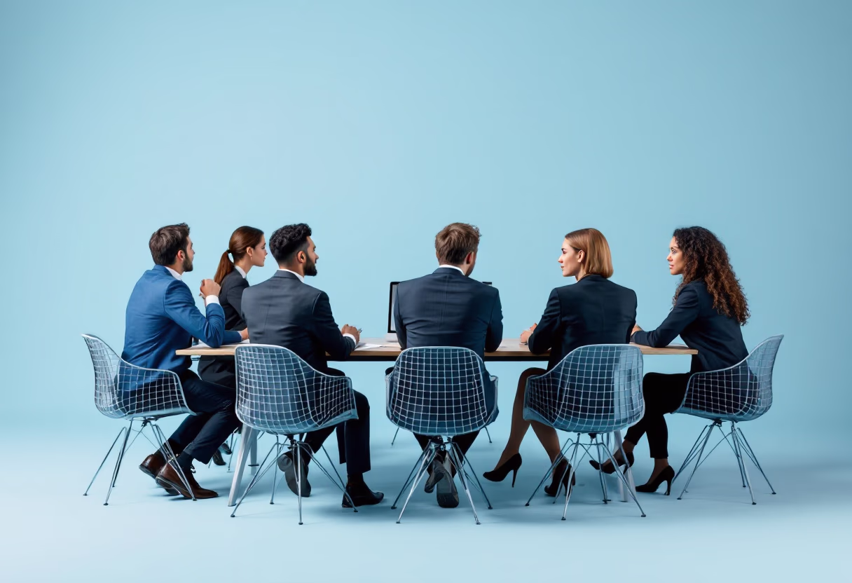 image of an industry conference (for an ai marketing tech company)