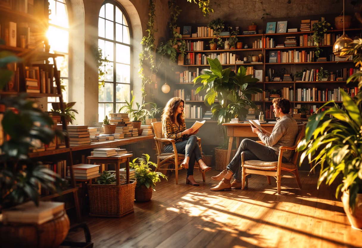 image of store event (for a bookstore)