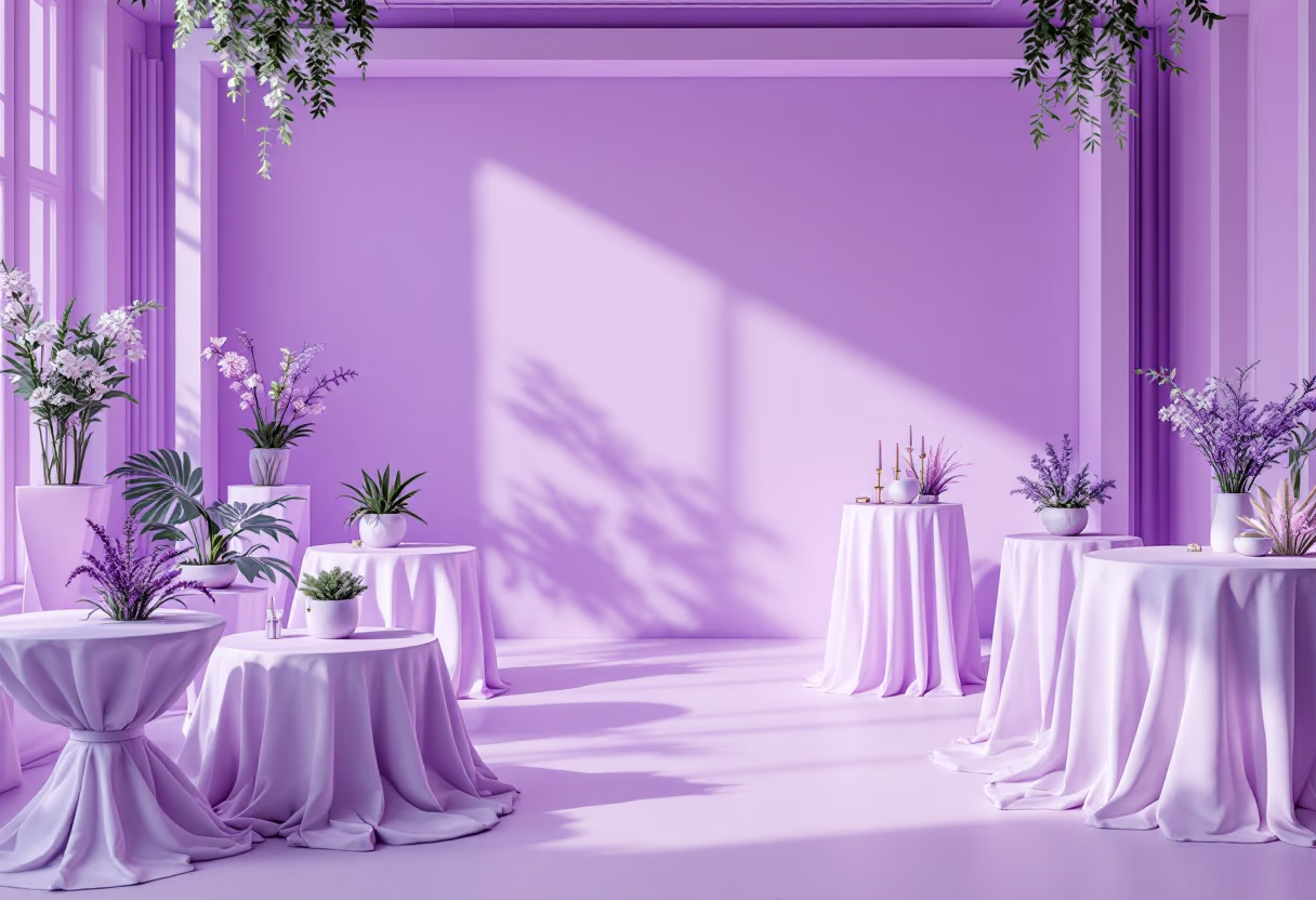 [background image] of a vibrant event setting (for an entertainment company)