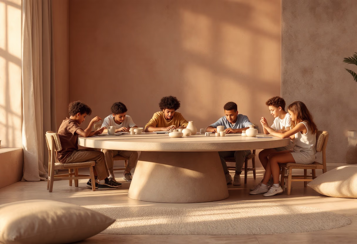 image of a classroom lecture on ai