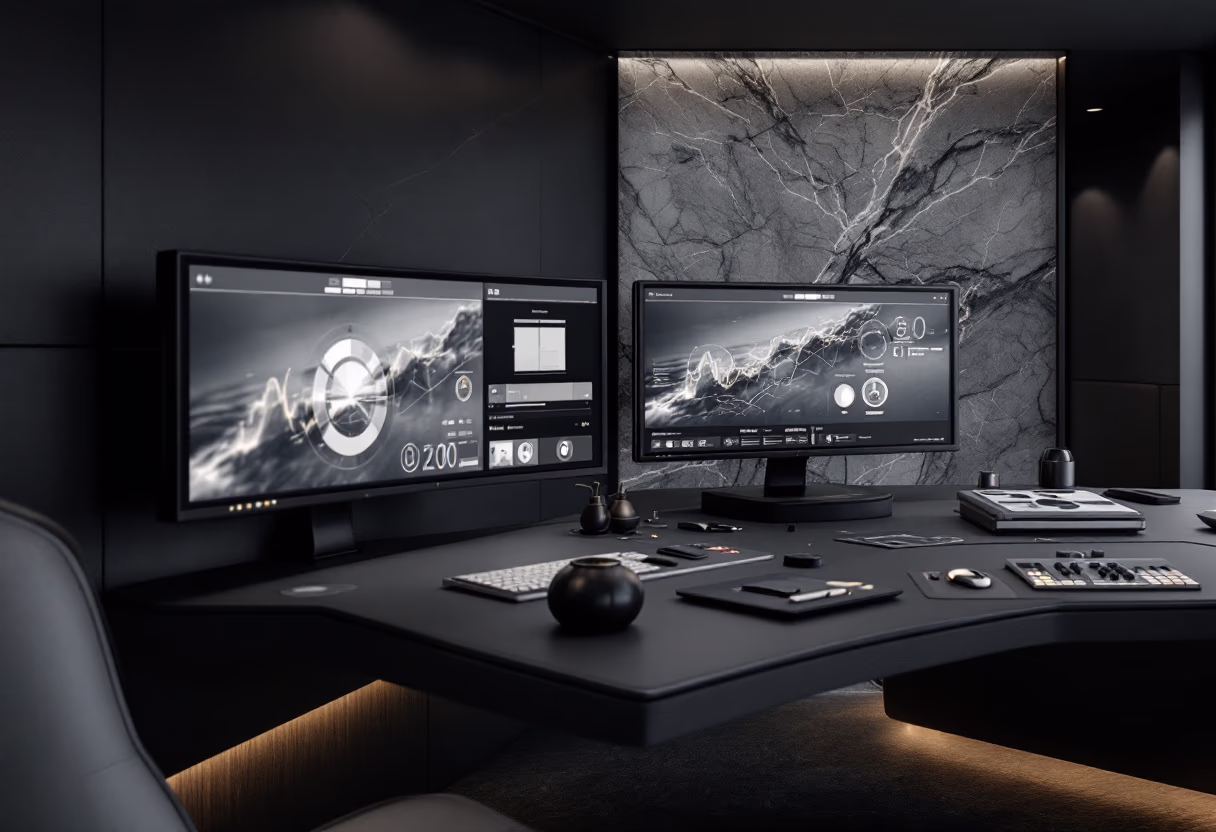 image of the aviation control room