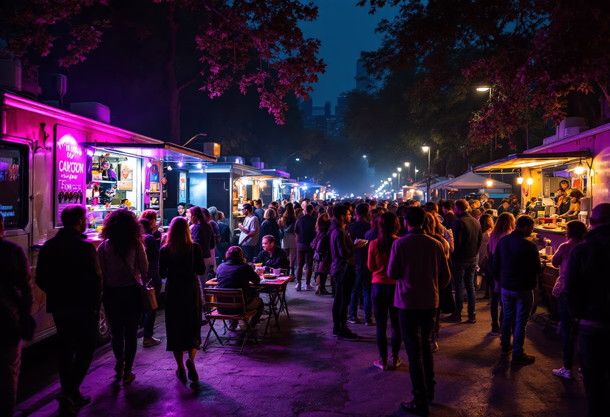 image of food truck event