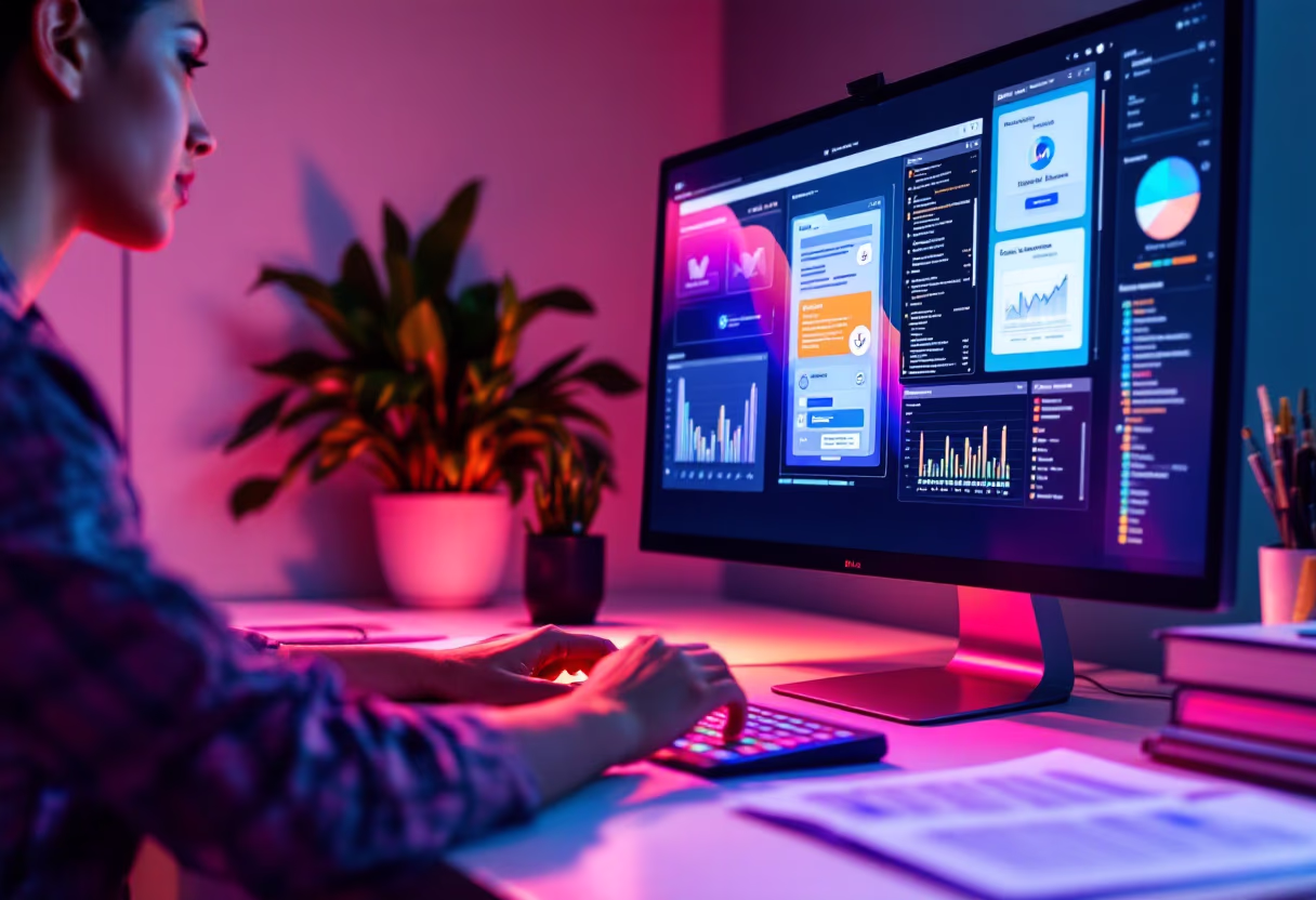 image of seamless document automation (for a legal tech)