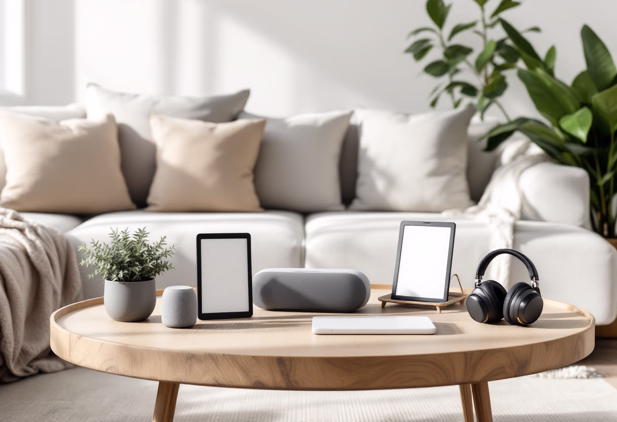 image of a diverse range of tech products