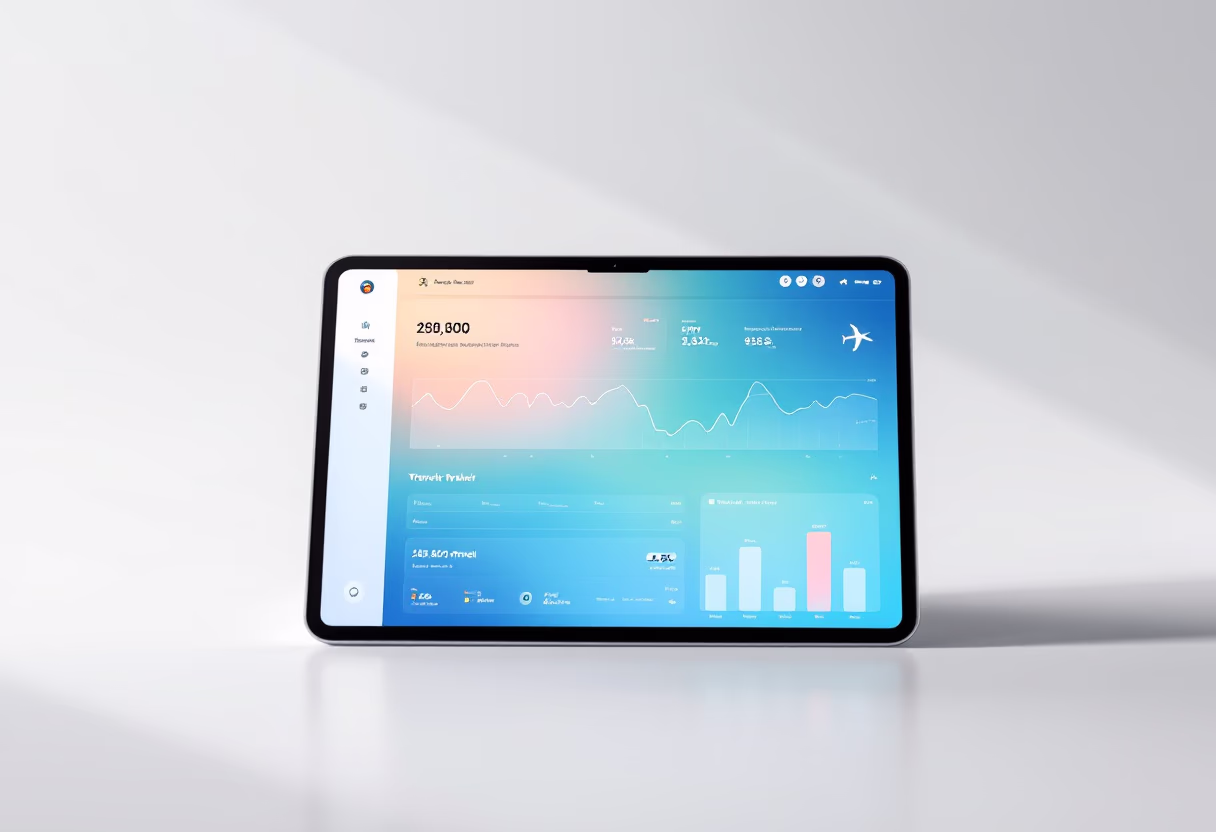 interface for travel tech insights