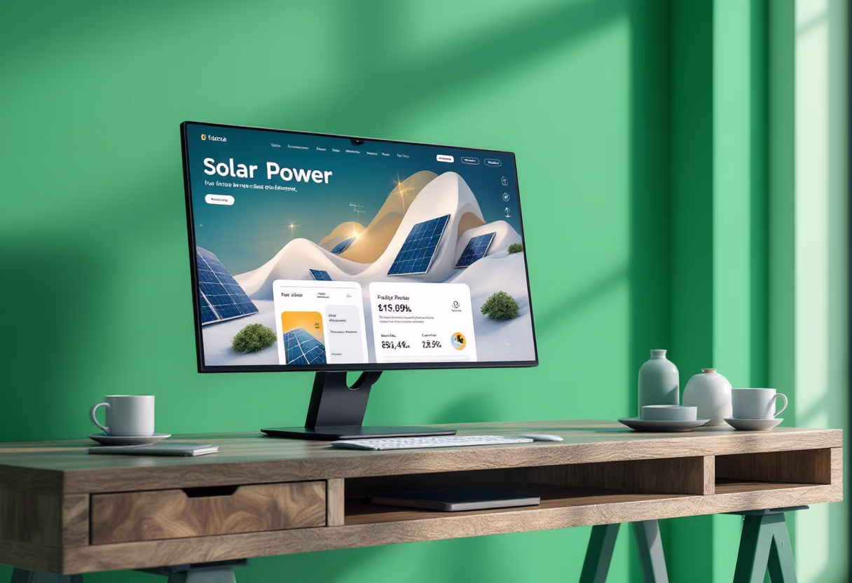 [digital project] image of solar technology advancements