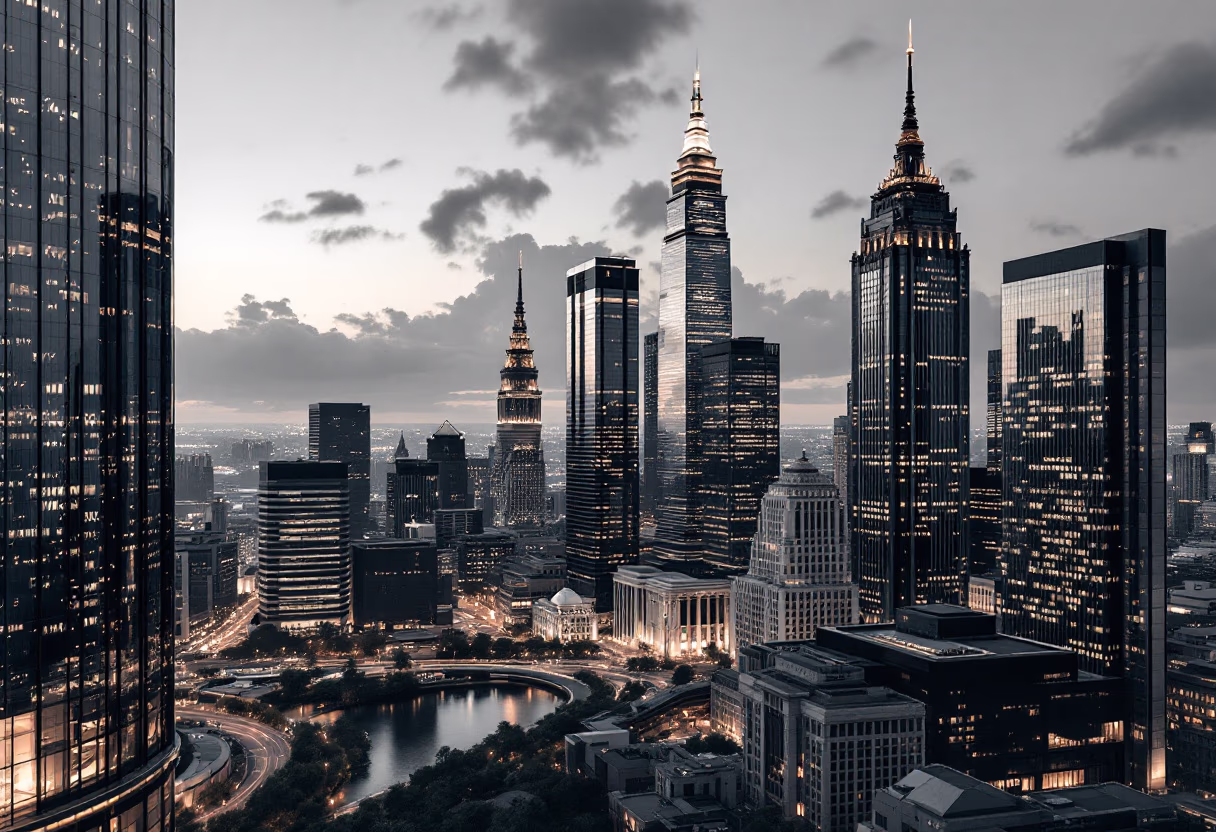 [background image] image of business cityscape (for an accountant & cpa firm)
