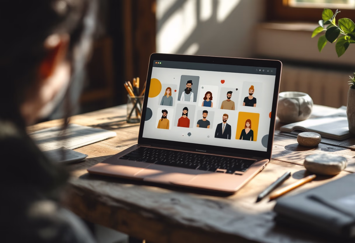 [interface] screenshot of collaboration interface (for a productivity tools business)