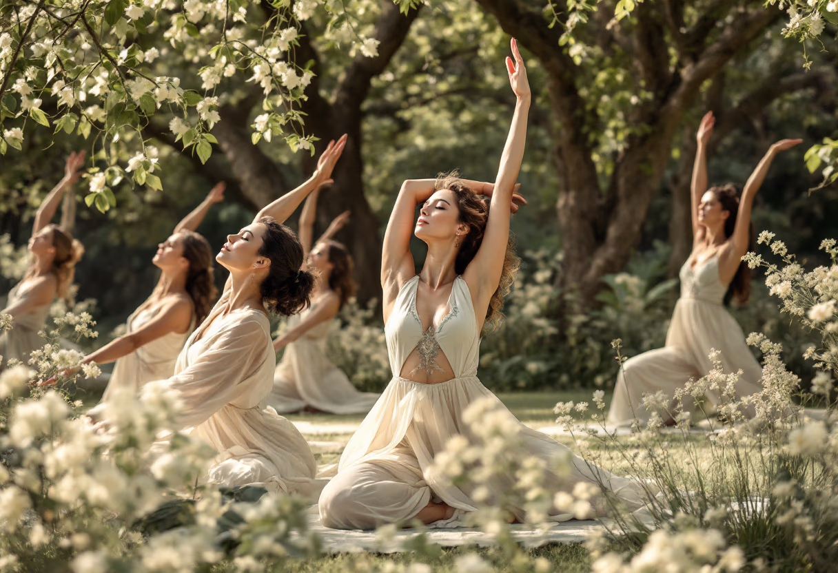 outdoor yoga sessions