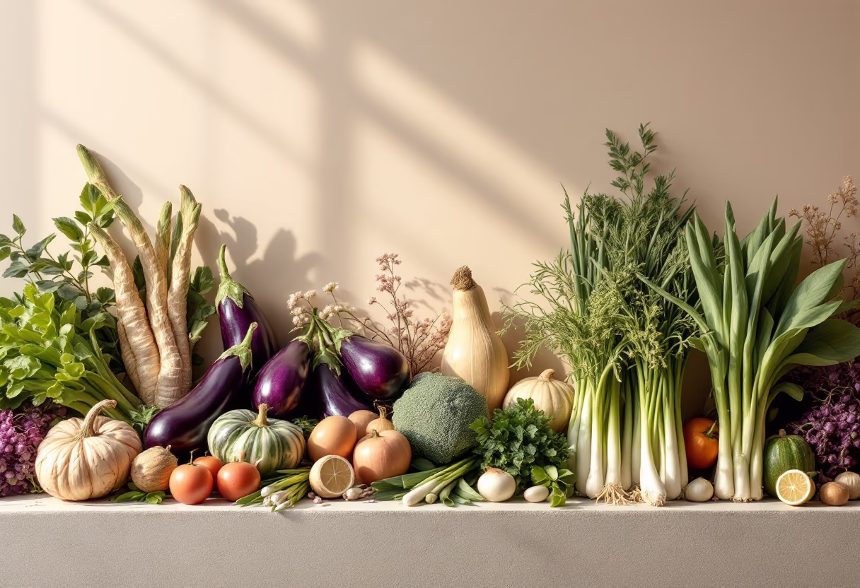 image of fresh produce display (for a grocery store)