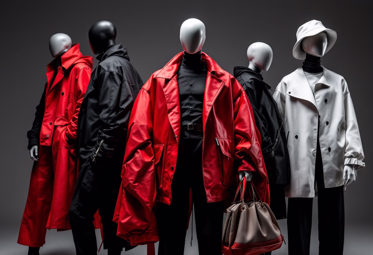 image of clothing display (for a clothing boutique)