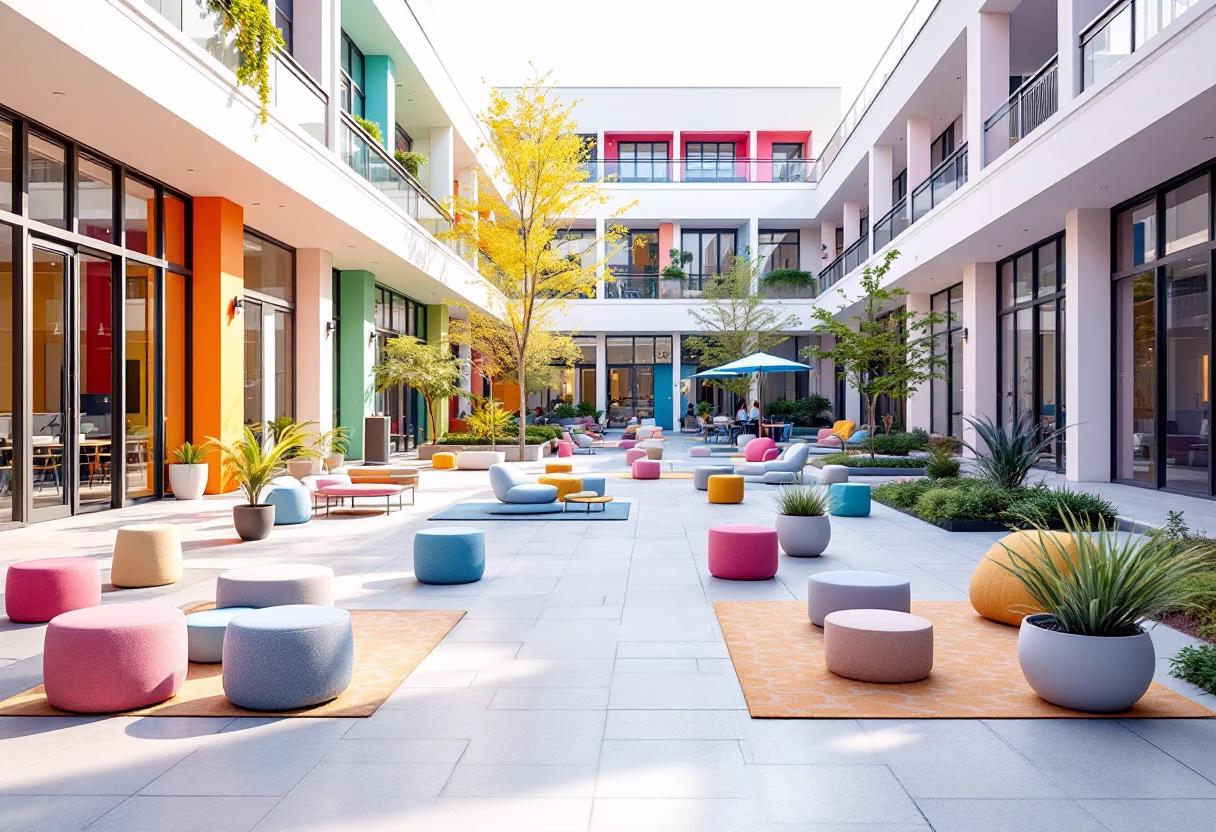 image of a school campus (for a edtech)