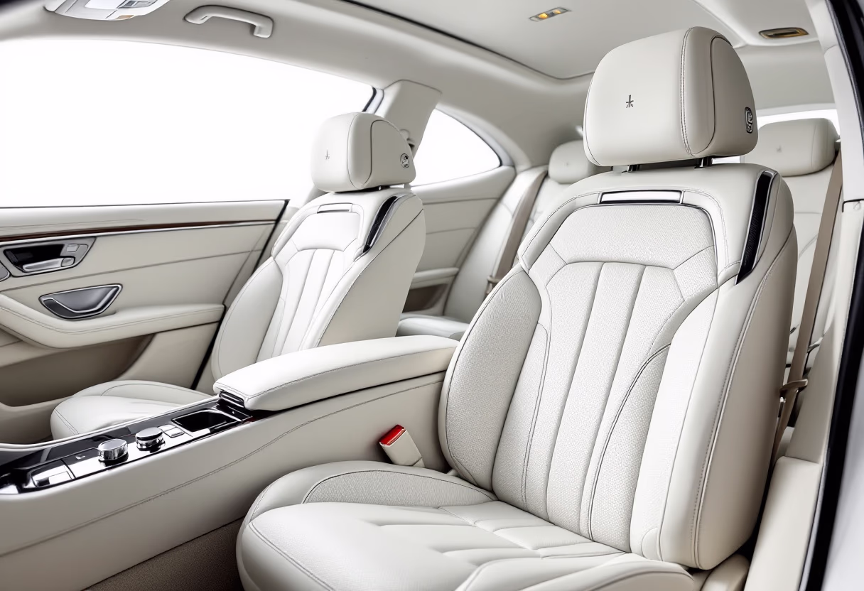 image of vehicle interior (for a auto dealership)