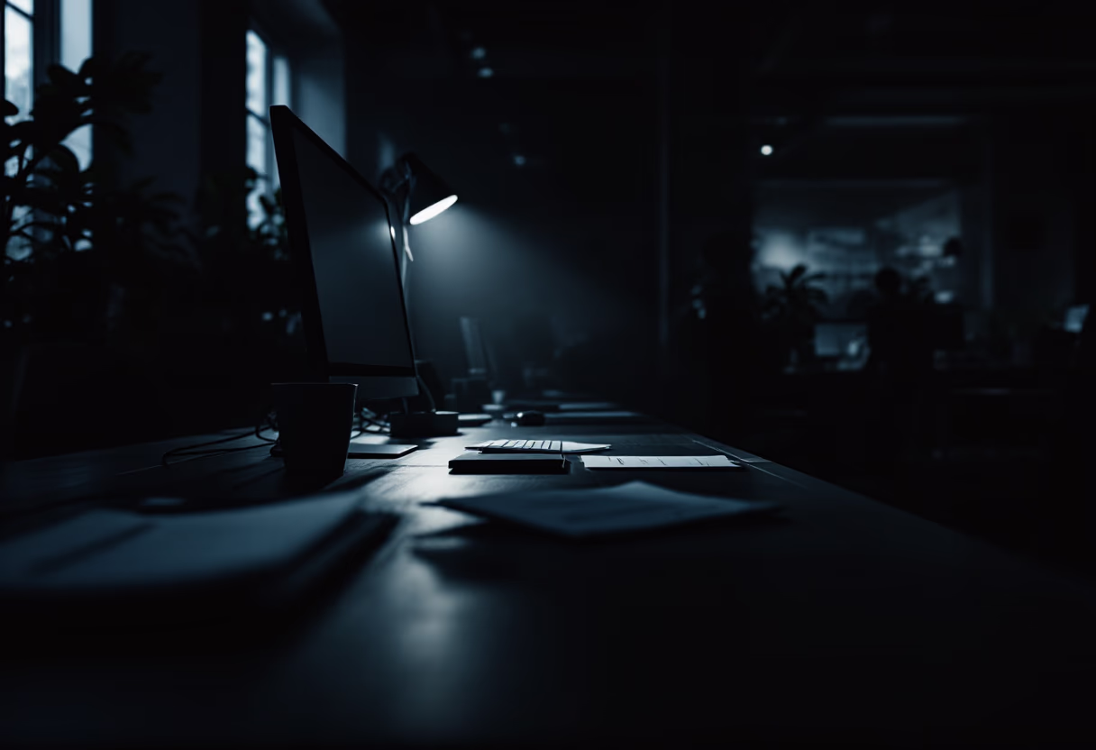 [background image] image of a team brainstorming in an office (for a web development agency)