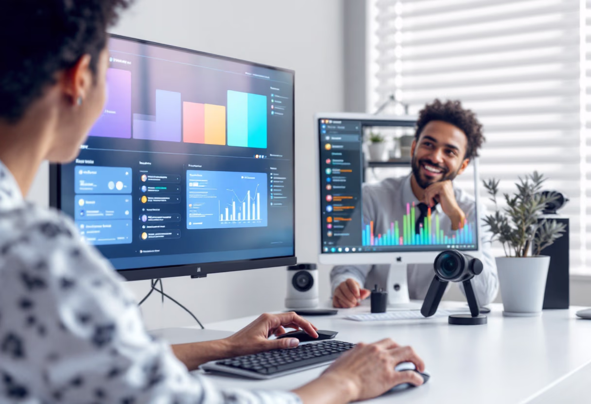 image of tech solutions demonstration (for a hr tech)