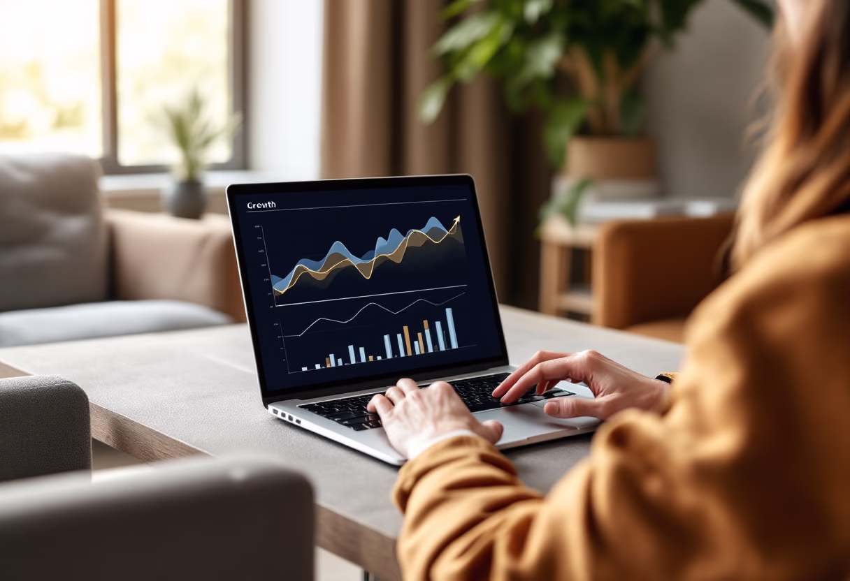 image of business growth chart (for a consulting firm)