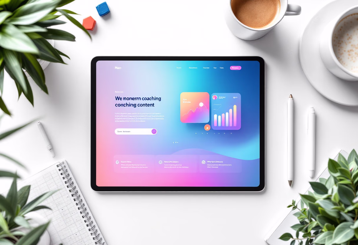 interactive digital content showcase (tablet)