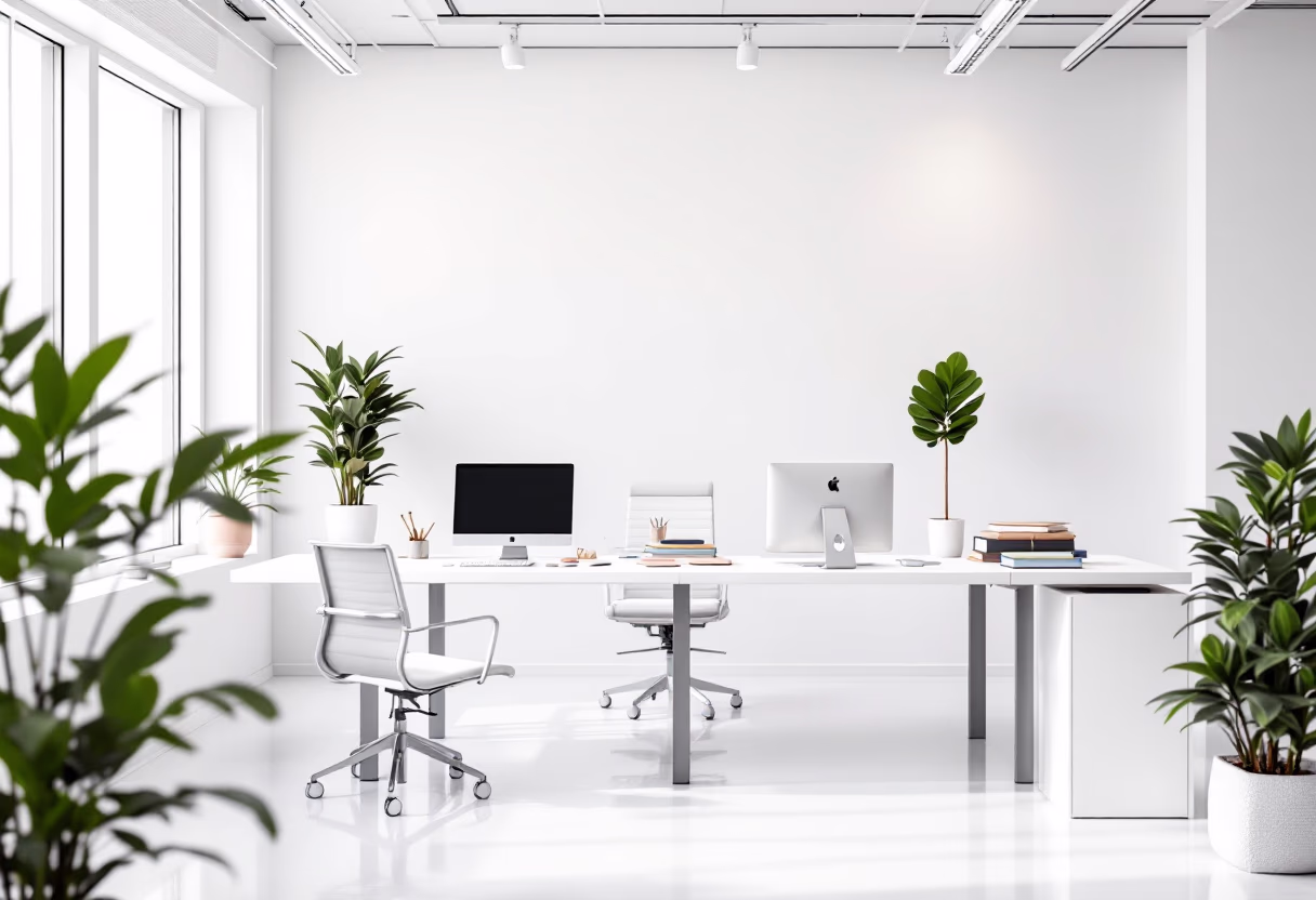 background image of office environment (for a financial advisor) #1