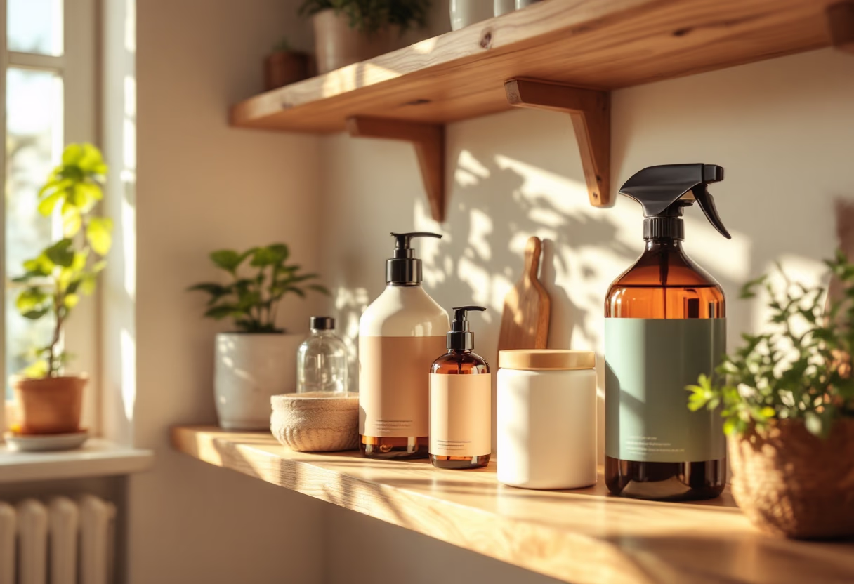 image of ecofriendly cleaning products