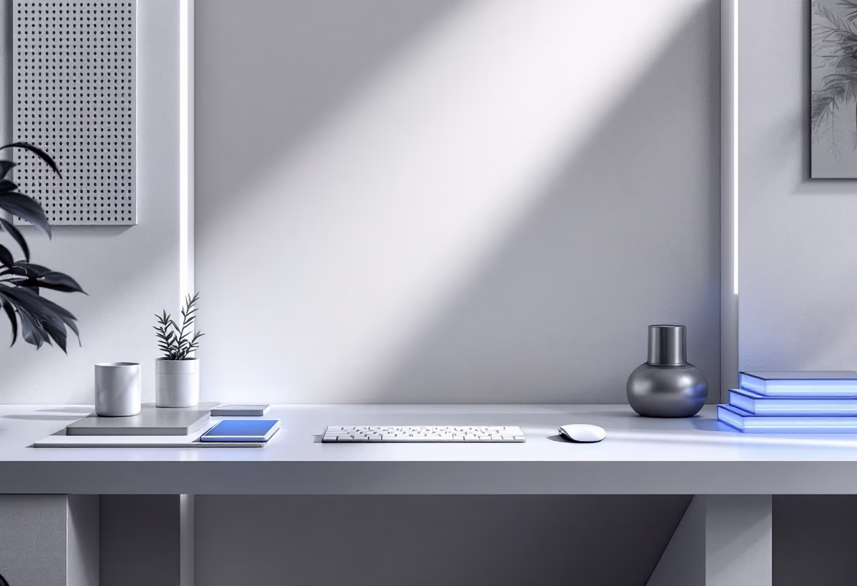 <subject>[background image] image of modern workspace (for a productivity tools business)</subject>