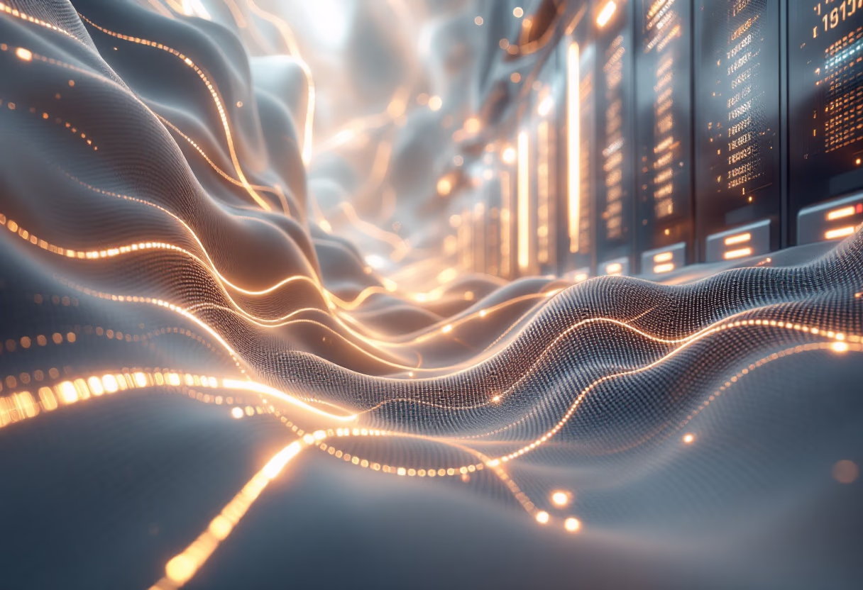 [background image] landscape (for an ai cybersecurity company)