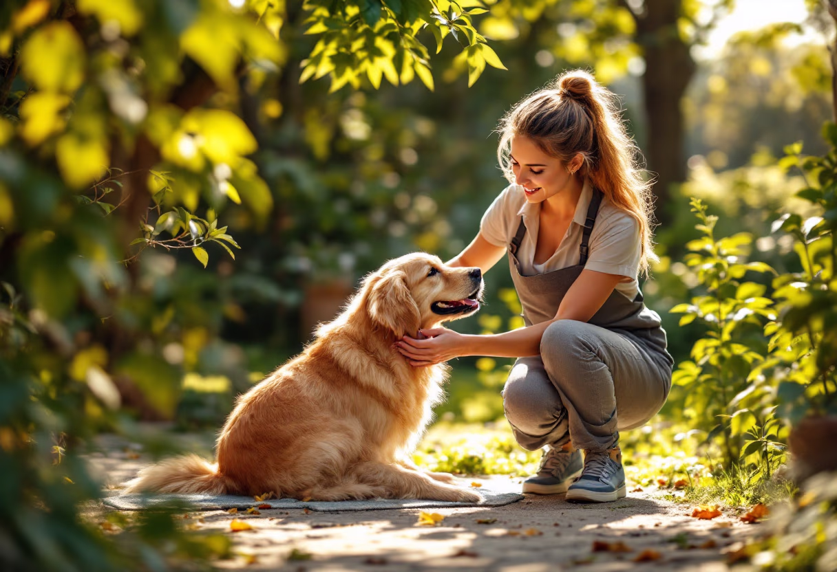 image of pet grooming activities