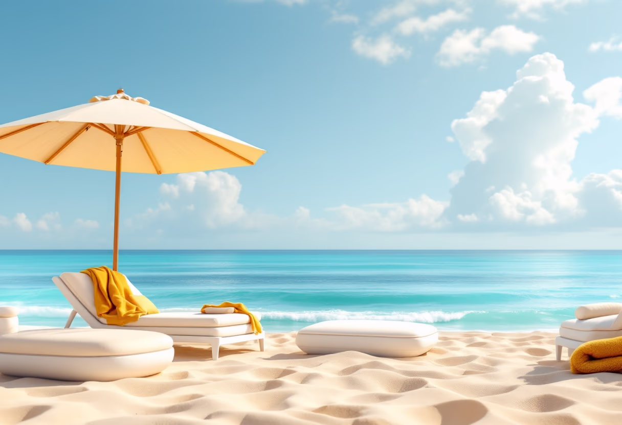 image of a serene beach destination review