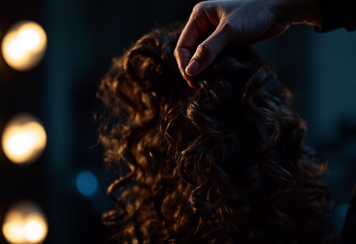 image showcasing a hairstyling tip for a salons & spa