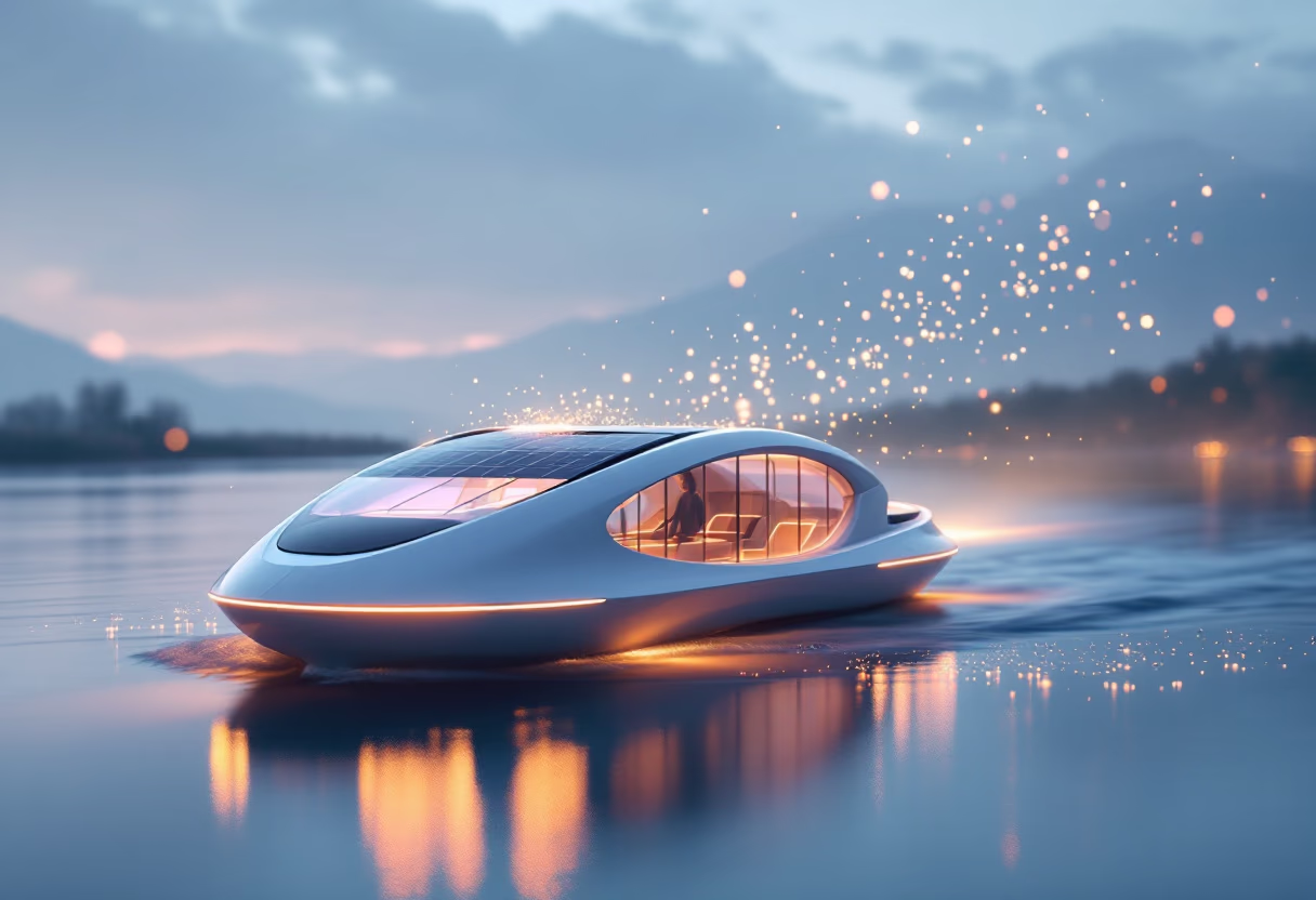 image of public transportation vehicles (for a mobility and transportation)