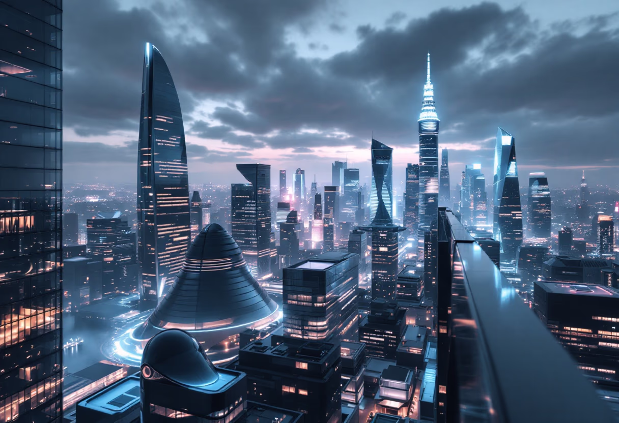 image of dynamic cityscape