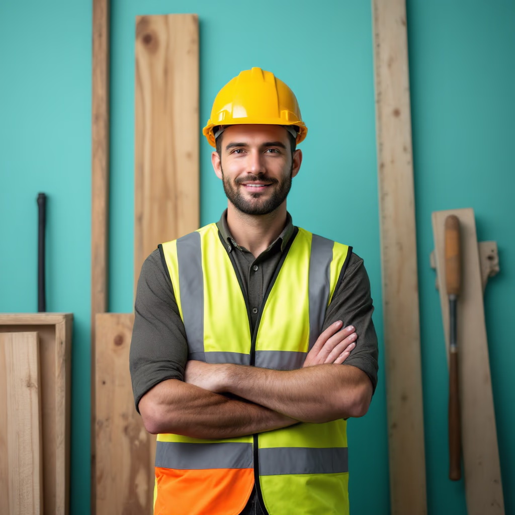 [team] image of team member (for a general contractor)