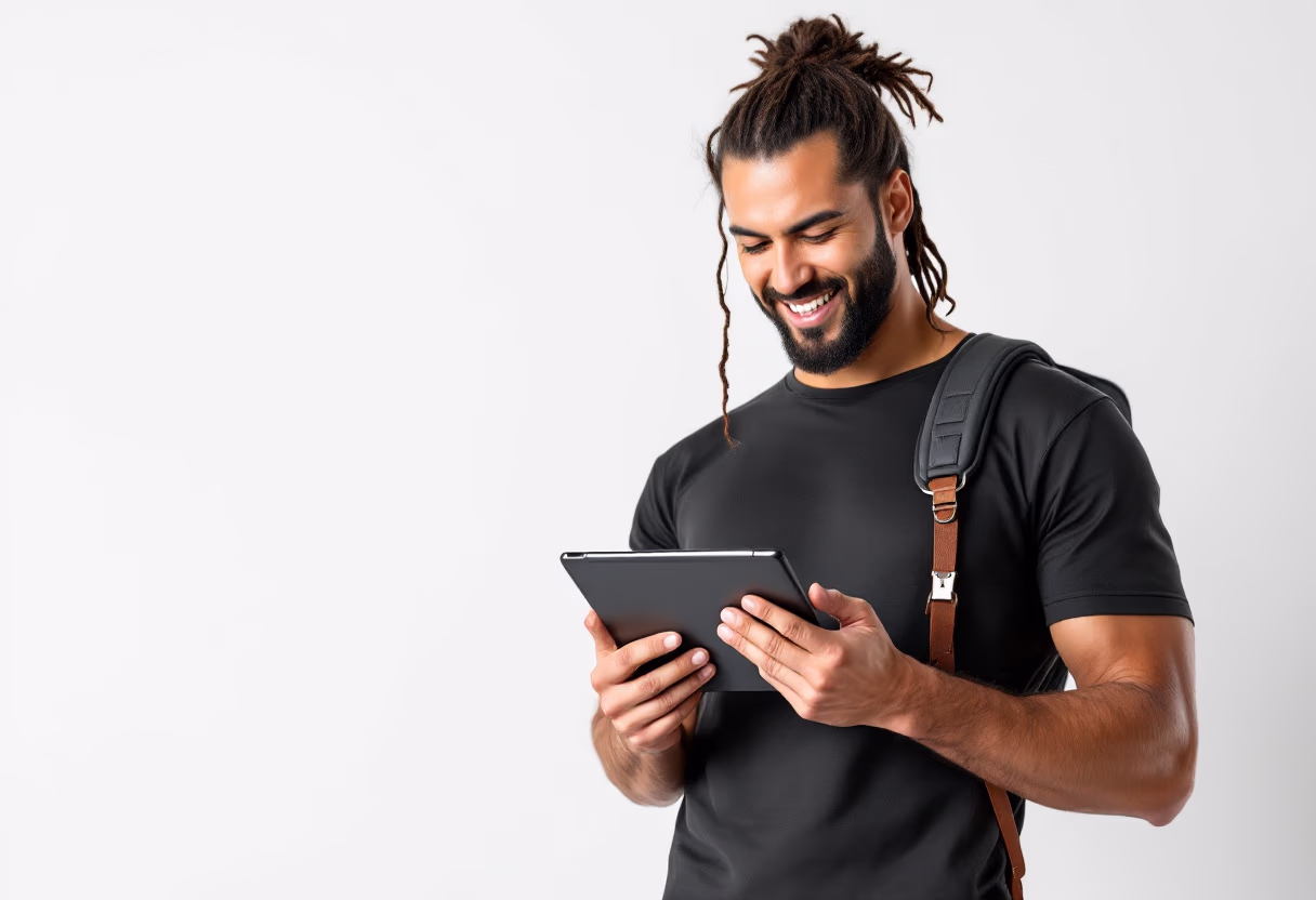 image of seamless booking process (for a travel tech)