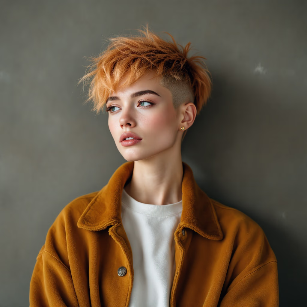 [headshot] image of customer (for a tattoo studio)