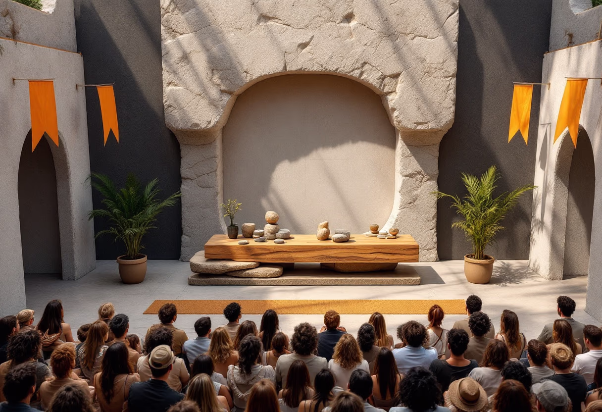 image of award ceremony (for an amusement park)