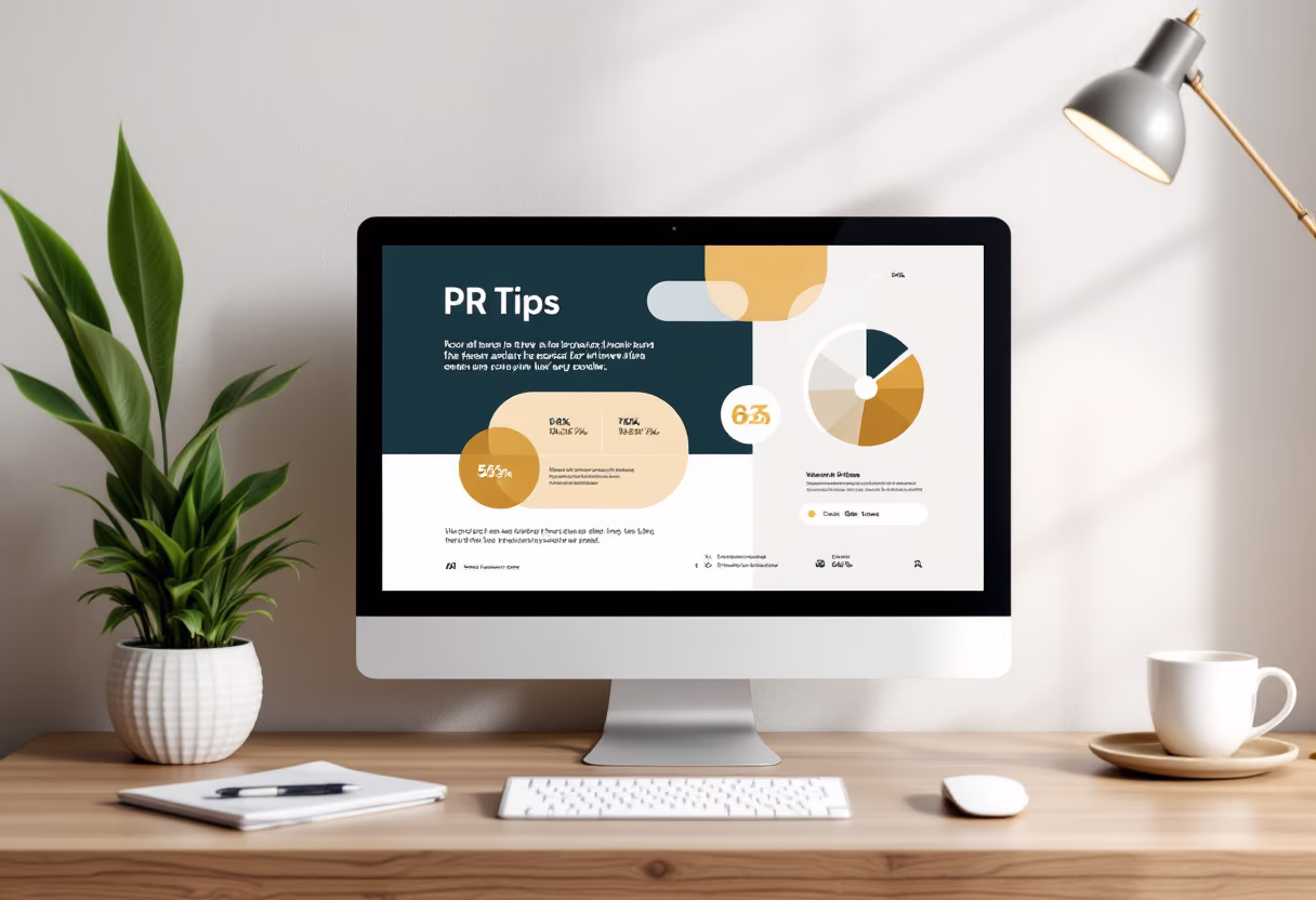 [digital project] image of pr tips infographic (for a pr firm)