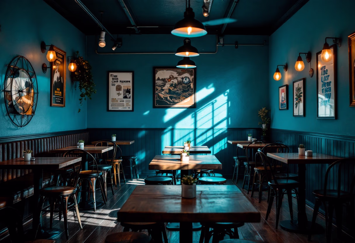 [background image] image of cozy dining area (for a bars & pub)