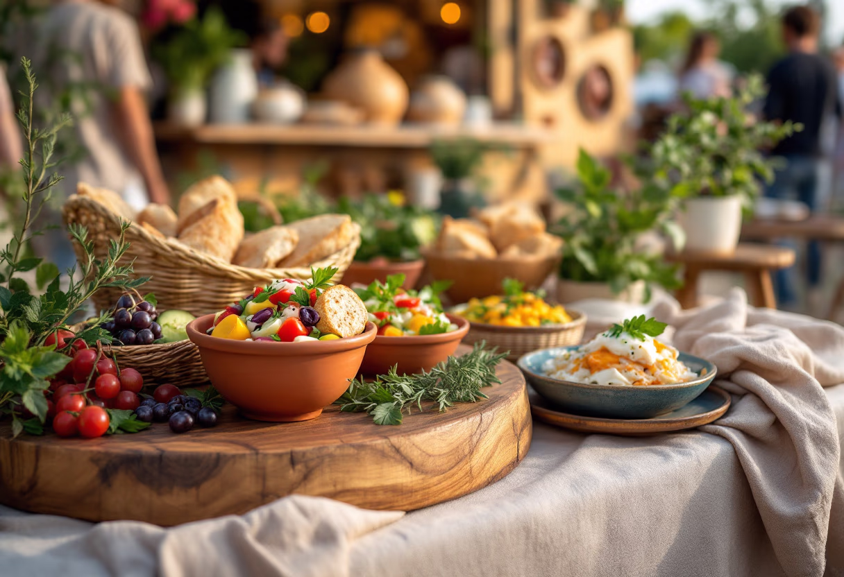 image of food truck festival