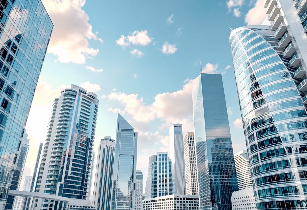 [background image] image of an urban cityscape (for a film production company)