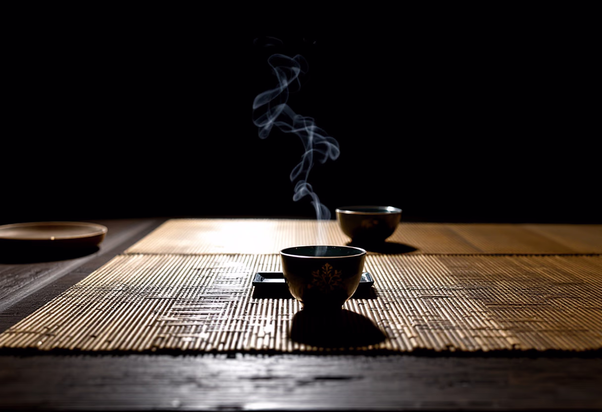 image of a special event setup (for a japanese restaurant)